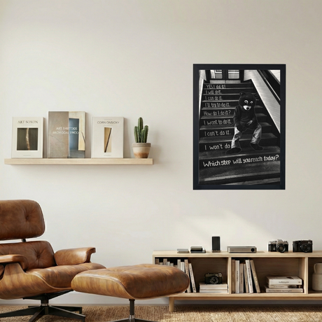 Kanye West 'Which Will You Reach?' Poster - Mockup 1