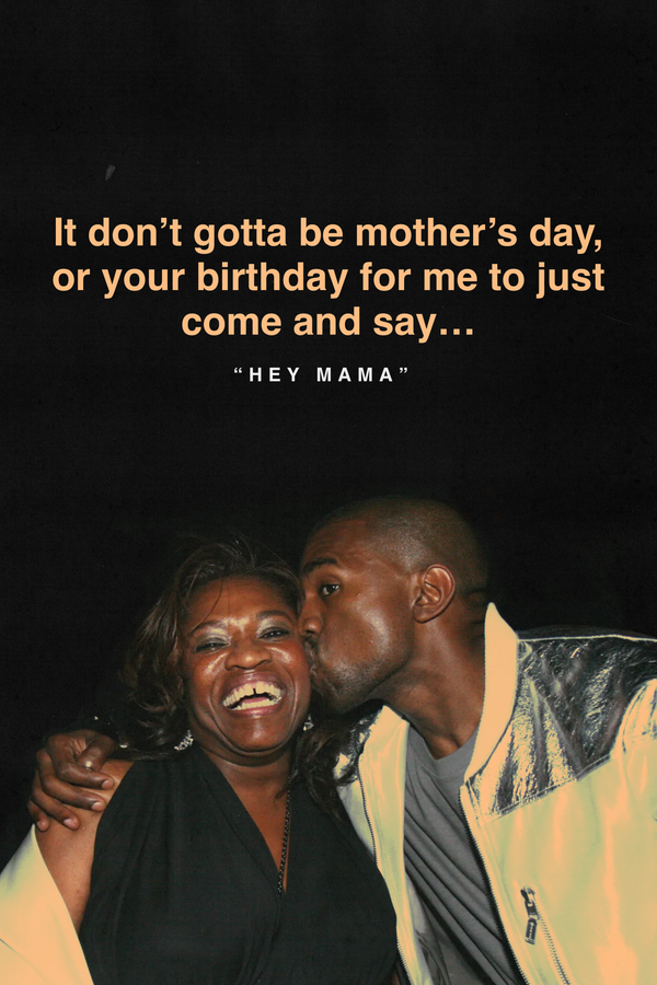 Kanye West 'Say...Hey Mama' Poster