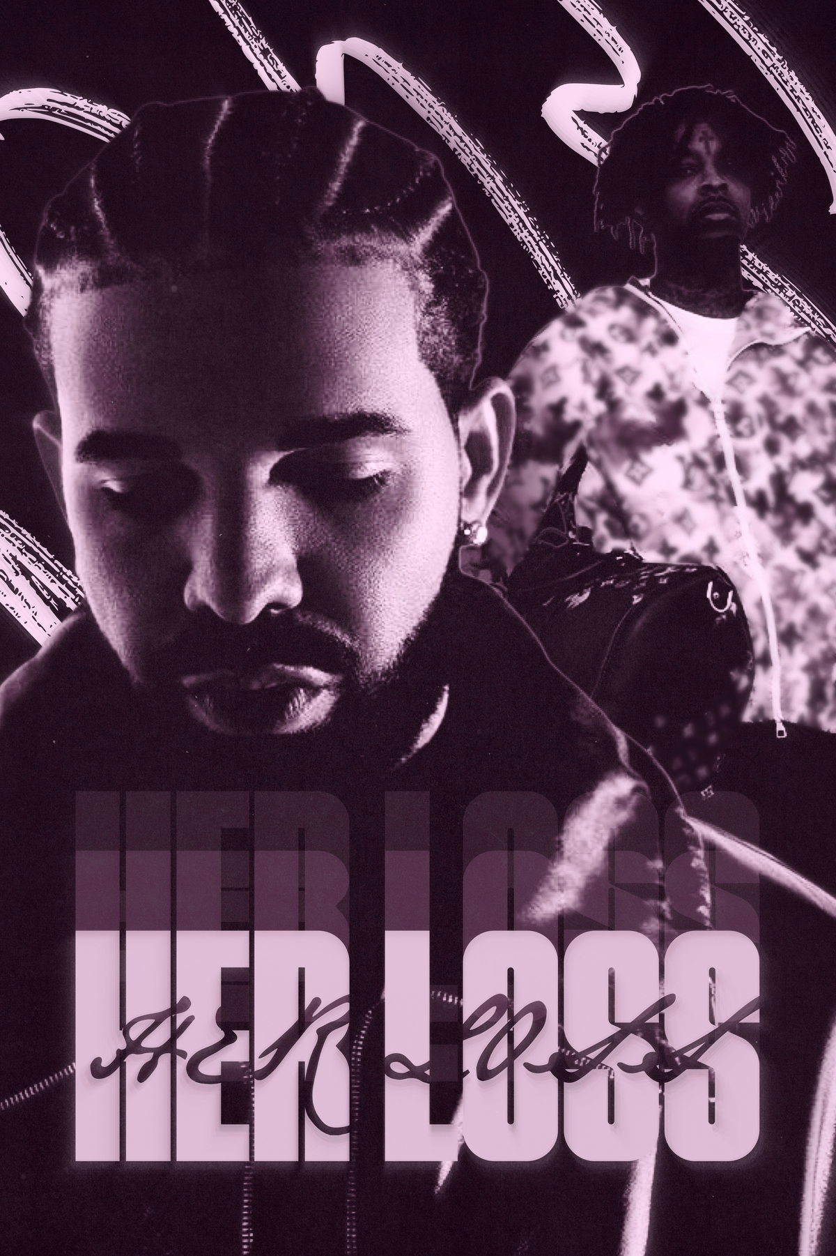 Drake x 21 Savage 'Her Loss' Poster V2