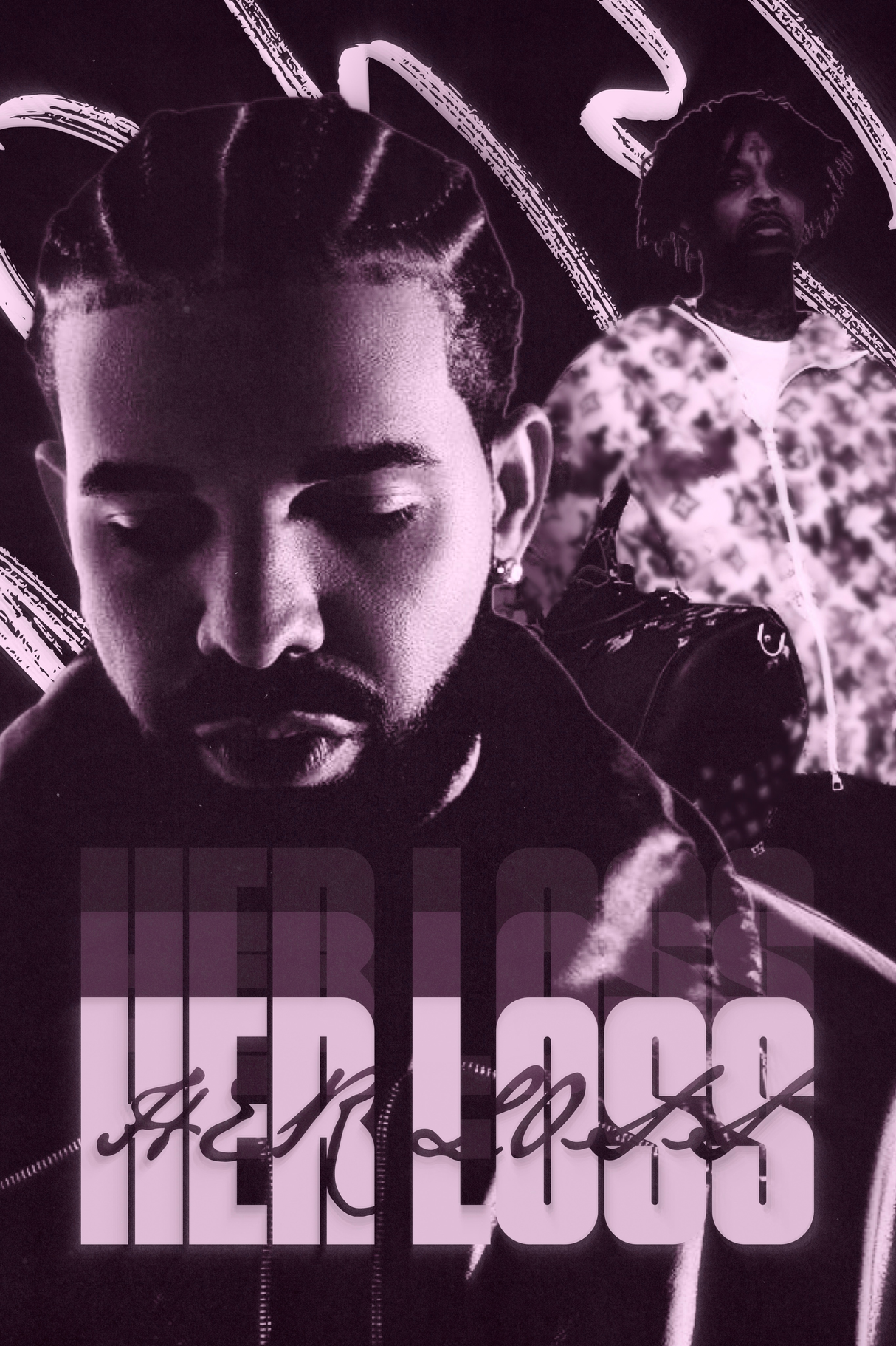 Drake x 21 Savage 'Her Loss' Poster V2