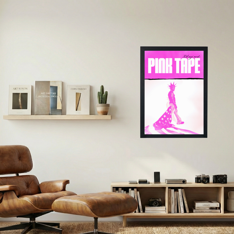 Lil Uzi Vert 'Pink Tape' Poster - Mockup 1