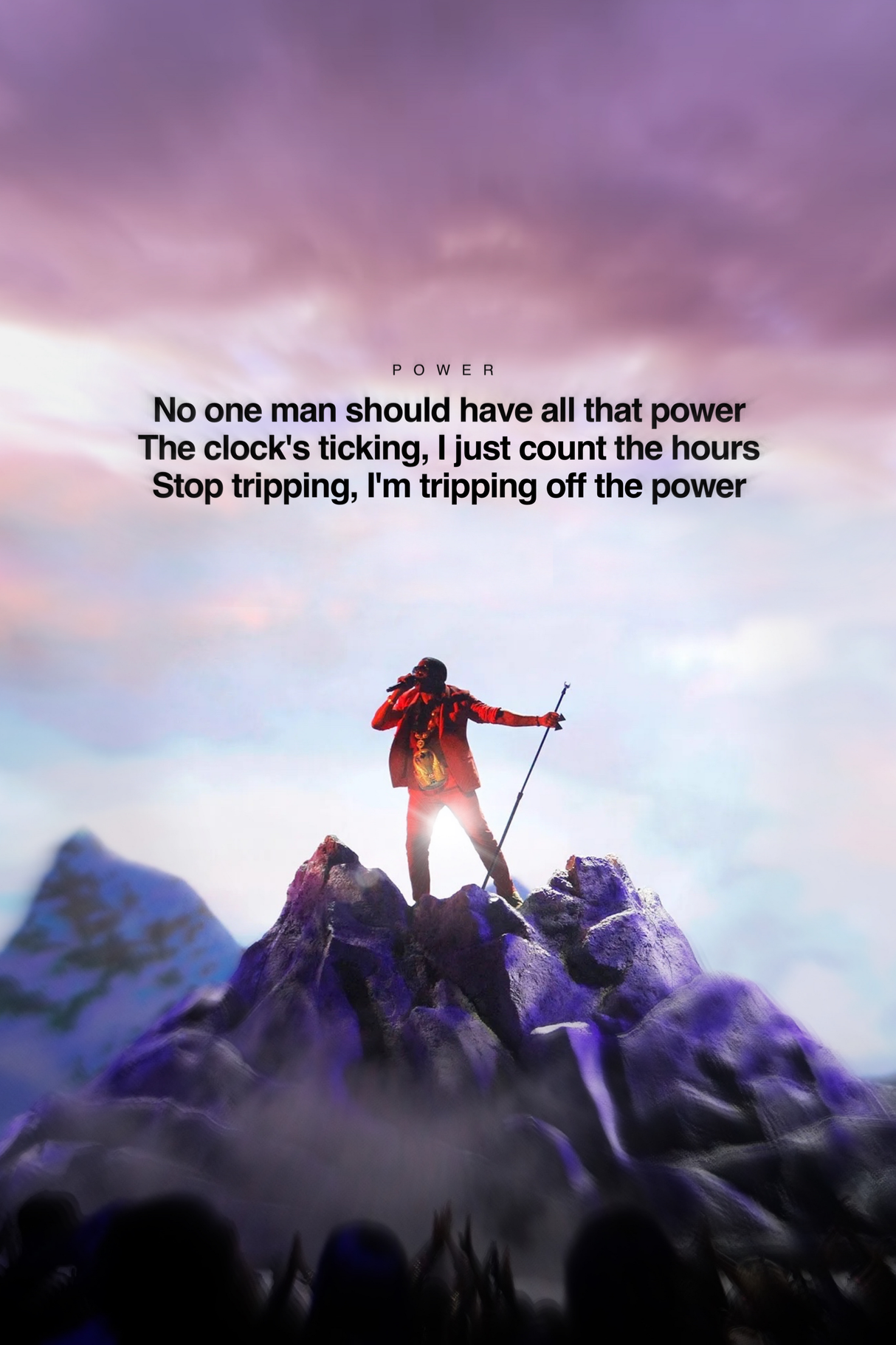 Kanye West 'All That Power' Poster