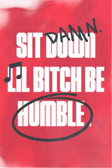 Kendrick Lamar 'HUMBLE.' Poster