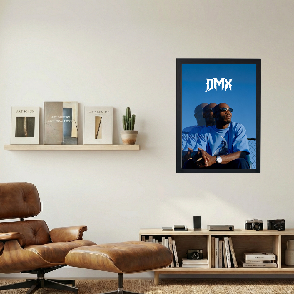 DMX 'Blues' Poster - Mockup 1