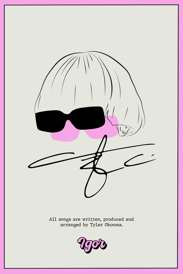 Tyler, The Creator 'Igor Sketched' Poster