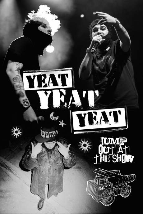 Yeat 'Jump Out' Collage Poster