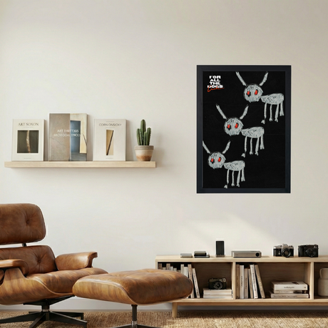 Drake 'For All The Dogs 3x' Poster - Mockup 1