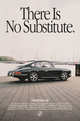 Porsche 912 'No Substitute' Poster