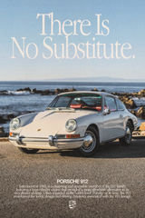 Porsche 912 'No Substitute' Poster V3