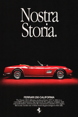 Ferrari 250 California 'Nostra Storia' Poster