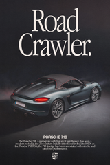 Porsche 718 'Road Crawler' Poster V3