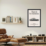 Porsche 993 'No Substitute' Poster V3 - Mockup 1