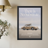 Porsche 912 'No Substitute' Poster V4 - Mockup 2
