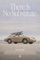 Porsche 912 'No Substitute' Poster V4