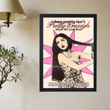 Olivia Rodrigo 'Pretty Enough' Poster - Mockup 2