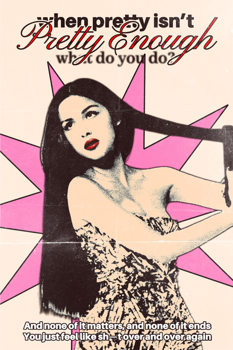 Olivia Rodrigo 'Pretty Enough' Poster