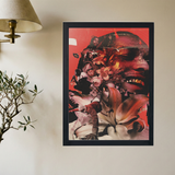 A$AP Rocky 'Floral Collage' Poster - Mockup 2