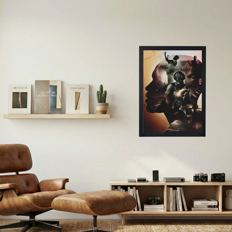 Frank Ocean 'Channel Orange Collage' Poster - Mockup 1