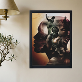 Frank Ocean 'Channel Orange Collage' Poster - Mockup 2