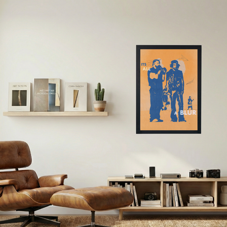 Drake x 21 Savage 'It's All A Blur' Poster - Mockup 1