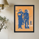 Drake x 21 Savage 'It's All A Blur' Poster - Mockup 2