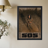 SZA 'Mud SOS' Poster - Mockup 2