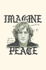 John Lennon 'Imagine Peace' Poster
