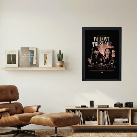 Future x Metro Boomin 'We Don't Trust You' Poster - Mockup 1