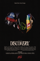 Daft Punk 'Discovery' Poster