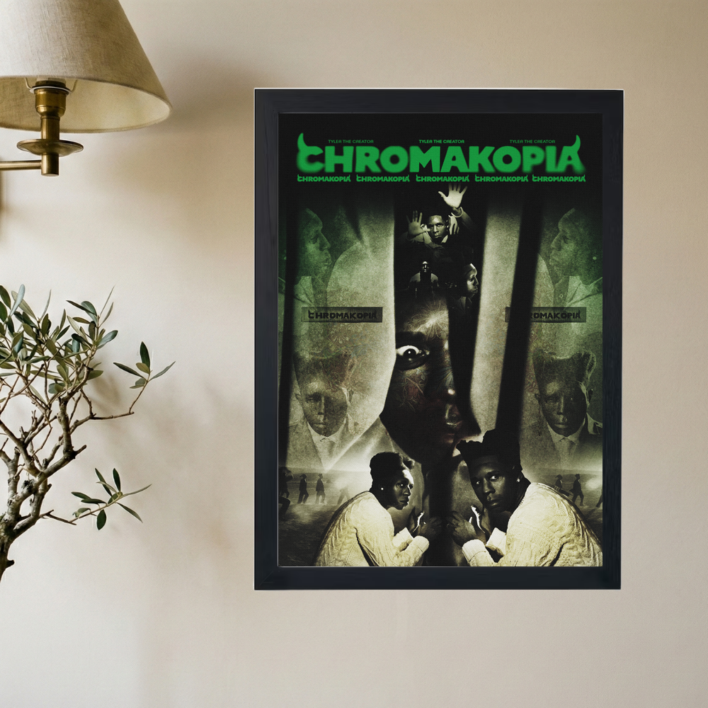 Tyler, The Creator 'Chromakopia' Poster - Mockup 2