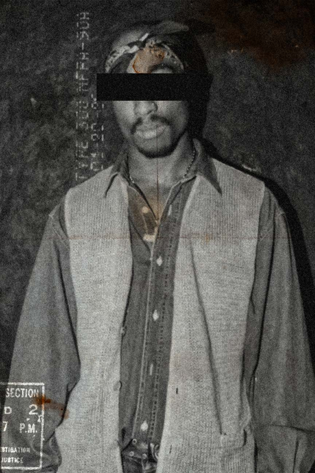 Tupac 'No Face No Case' Poster