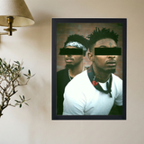 Metro Boomin x 21 Savage  'Ghostface ' Poster - Mockup 2