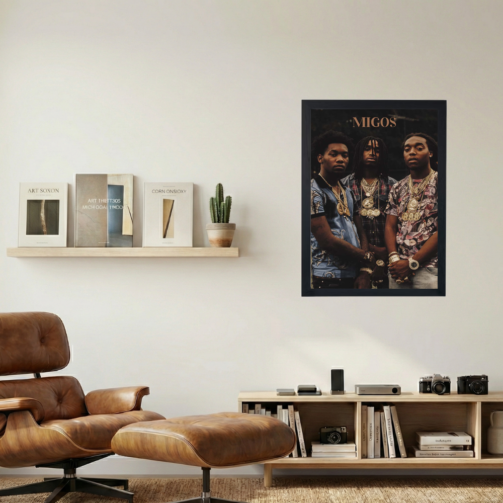 Migos 'Youngins' Poster - Mockup 1