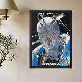 Kanye West 'Donda Mask' Poster - Mockup 2
