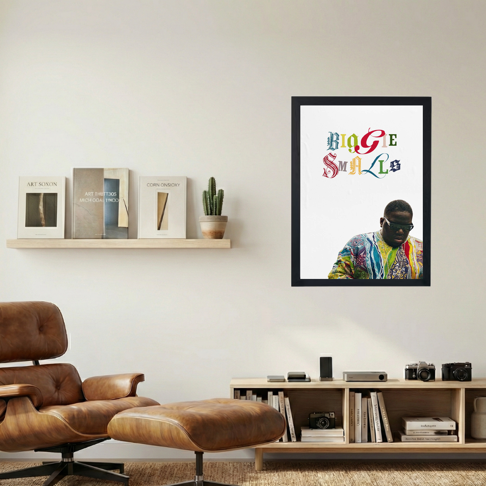 Biggie Smalls 'Exotic' Poster - Mockup 1