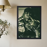 Biggie Smalls 'Ready to Die' Poster - Mockup 2