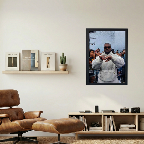 Kanye West 'My City' Poster - Mockup 1