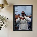 Kanye West 'My City' Poster - Mockup 2