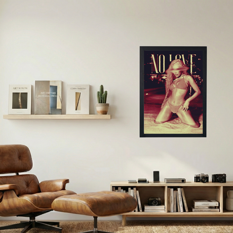 Doja Cat 'No Love' Poster - Mockup 1