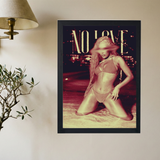 Doja Cat 'No Love' Poster - Mockup 2