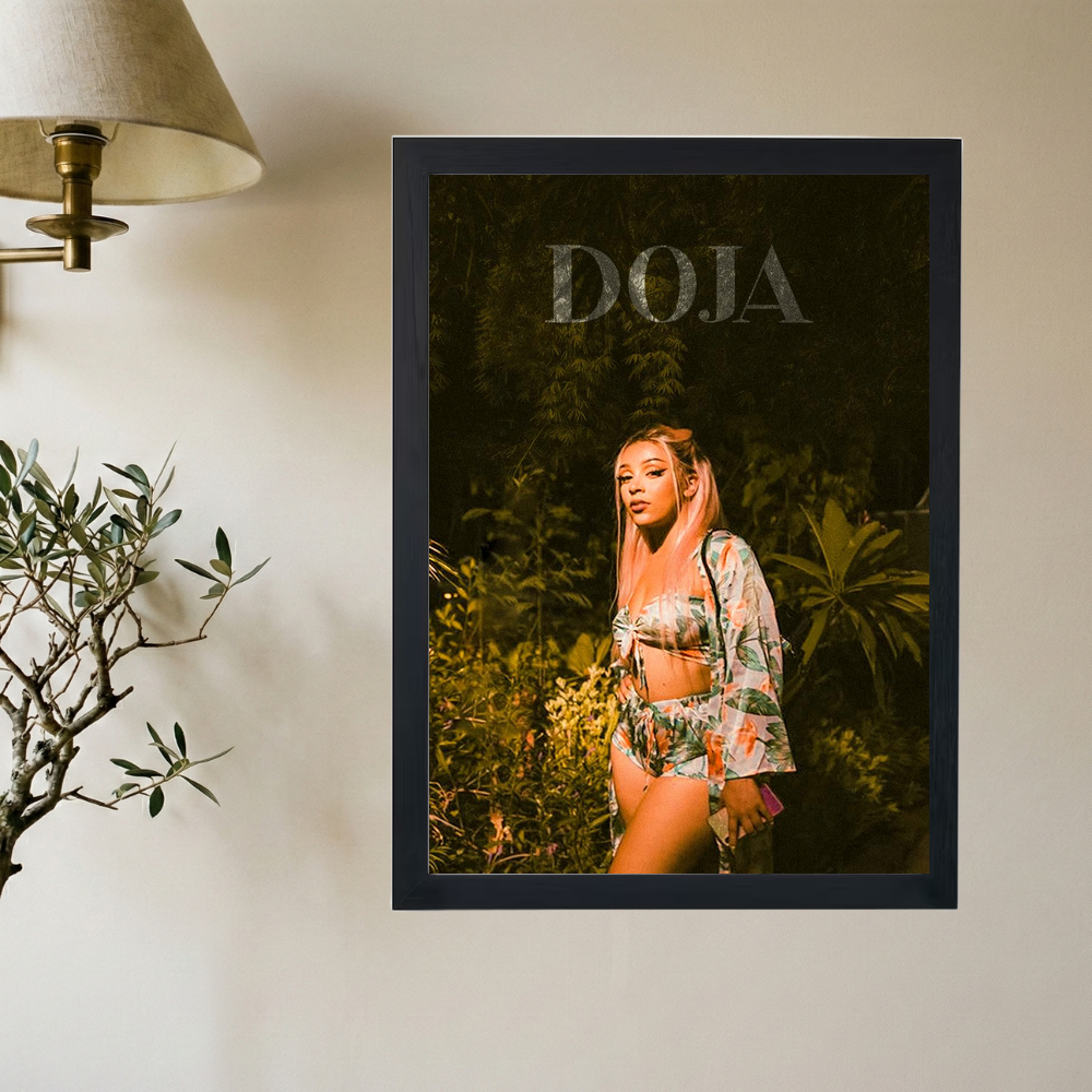 Doja Cat 'Vacation' Poster - Mockup 2