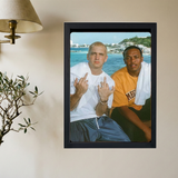 Eminem 'Middle Fingers Up' Poster - Mockup 2