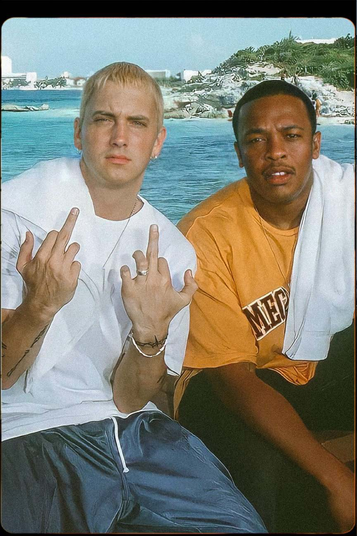 Eminem 'Middle Fingers Up' Poster