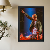 Eminem 'Hands Up' Poster - Mockup 2