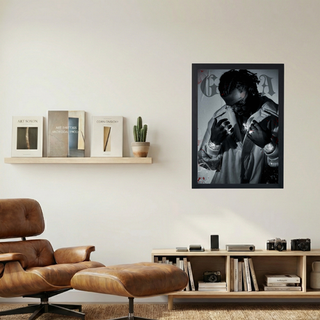 Gunna 'Shinin' Poster - Mockup 1