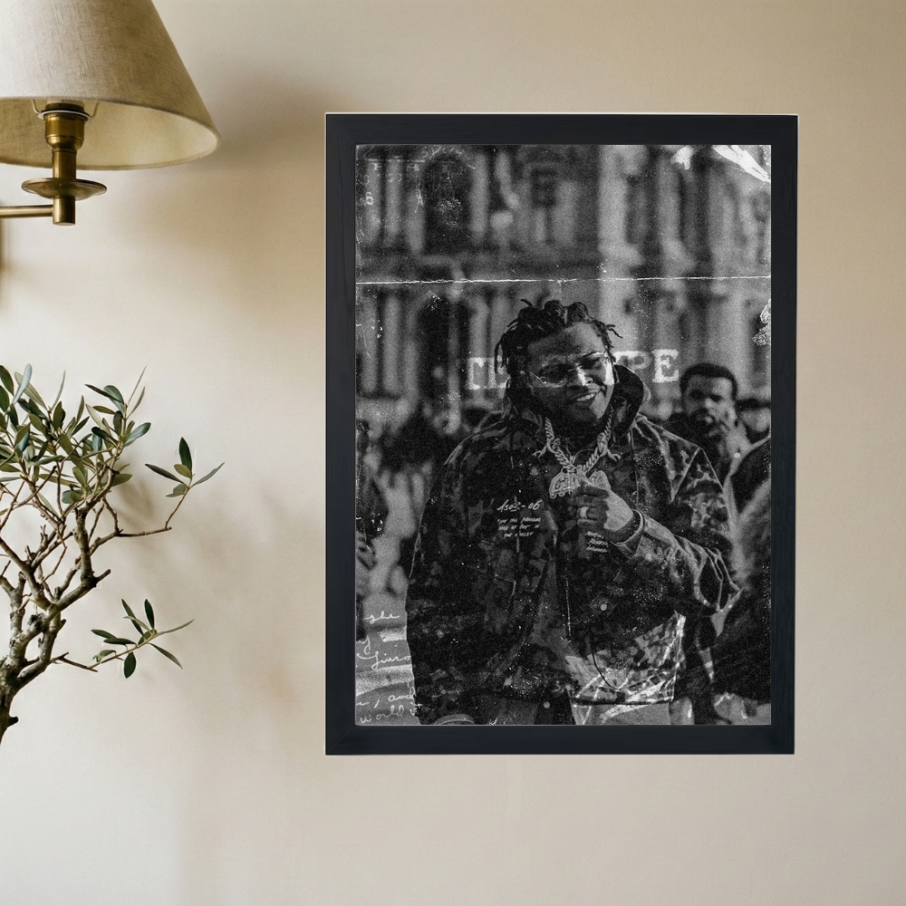 Gunna 'Status' Poster - Mockup 2