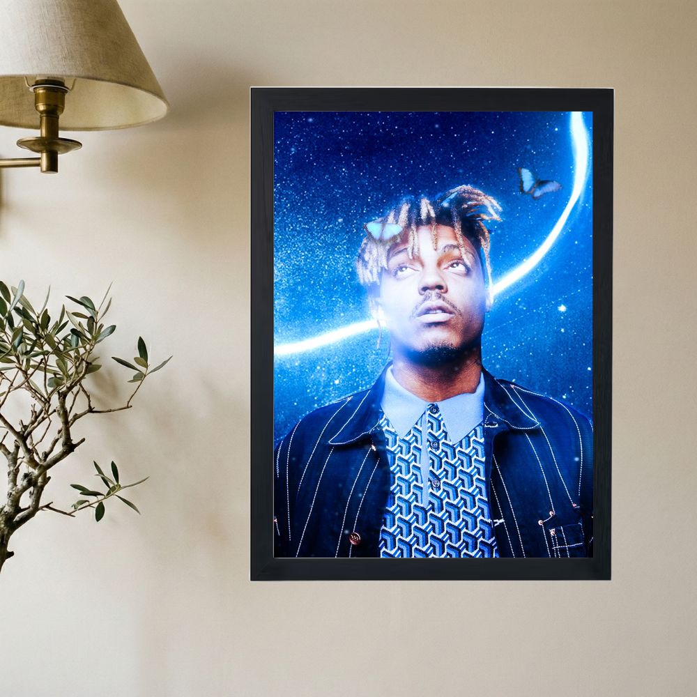 Juice Wrld 'Views from Above' Poster - Mockup 2
