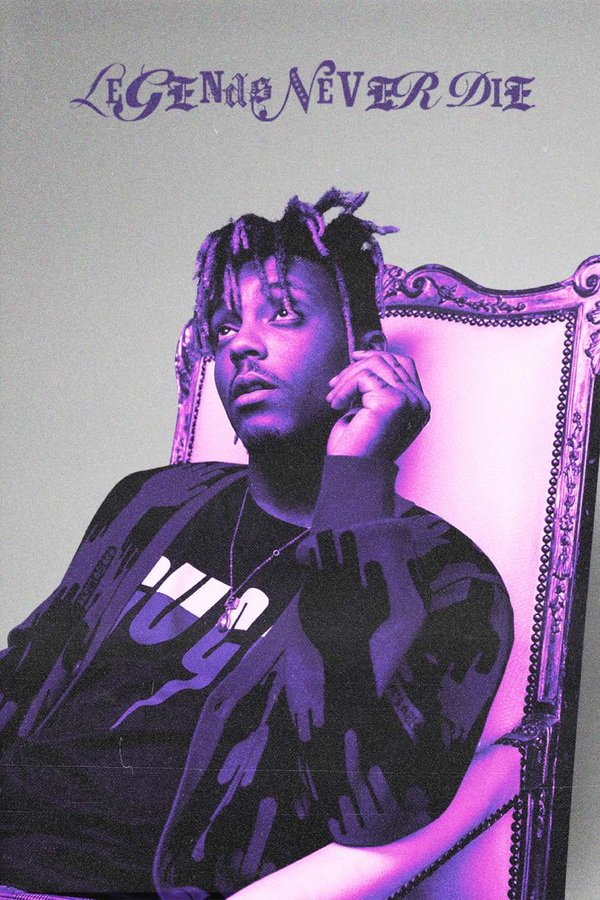 Juice Wrld 'Legends Never Die' Poster