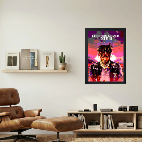 Juice Wrld 'Legendary Bits' Poster - Mockup 1