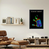Kanye West 'Thermal' Poster - Mockup 1